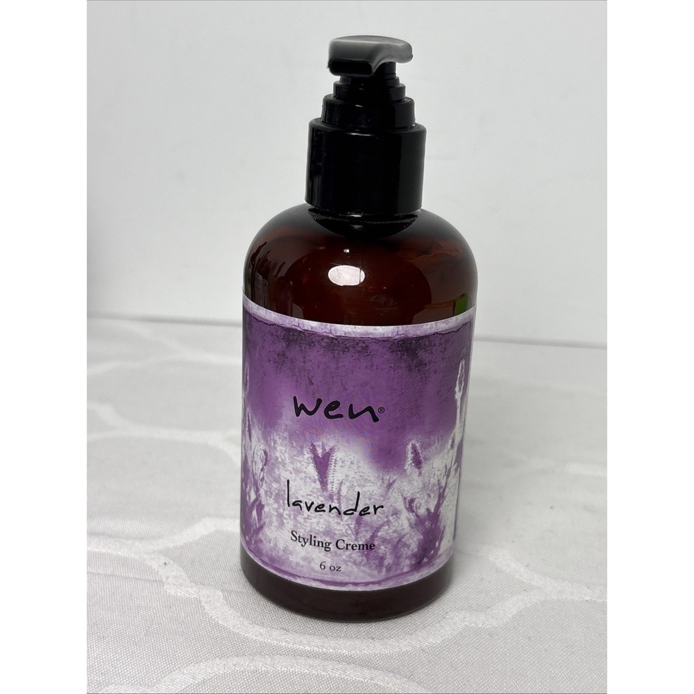 Wen Lavender Styling Cream Chaz Dean with Pump 6 oz New